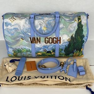 Louis Vuitton X Jeff Koons collab -  Van Gogh Bandouliere 50